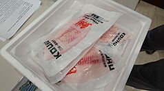 高雄市衛生局誤檢台灣鯛魚排含禁藥，受害的雲林縣口湖漁類生產合作社5日舉行記者會，再次聲明該批產品經各單位複驗結果均為「零檢出、完全合格」。