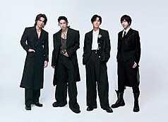 樂團五月天主唱阿信（右）將攜手男團F4成員言承旭（左起）、吳建豪、周渝民舉辦巡迴演唱會，3人皆表示，很感謝阿信陪伴他們展開新的篇章與旅程。
（相信音樂提供）