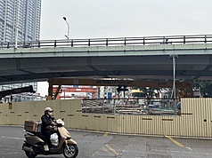 德國西門子交通集團突破中國影響力，拿下越南首條高鐵合約，將與Vingroup合作。圖為正在興建的河內捷運。