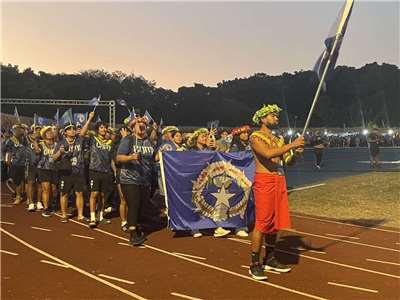 「2025 世界原住民族傳統運動會」10日下午舉行開幕典禮。