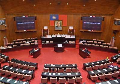 國民黨立委陳玉珍提出助理費除罪化修法，引發討論。圖為立法院議場資料照。(圖：中央社)