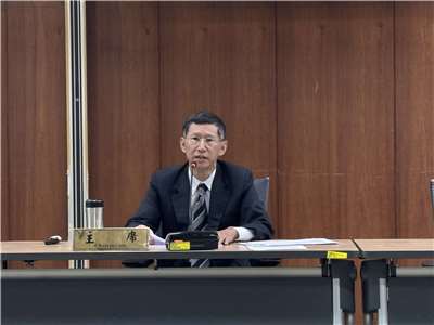 國發會產業發展處處長蕭振榮指出，創業大聯盟競賽共收到2,805組報名，超乎預期，期盼將為台灣創造下一波產業新動能、出現下一個股王。(楊文君攝)