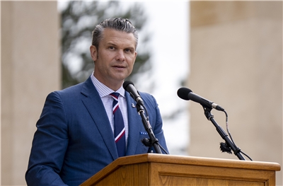 美國戰爭部長赫格塞斯(Pete Hegseth)。 (圖:美國戰爭部)