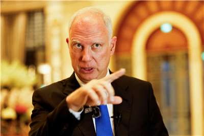 俄羅斯總統普丁的特使德米崔耶夫(Kirill Dmitriev)前往邁阿密，與美方人員討論俄烏議題。檔案照。