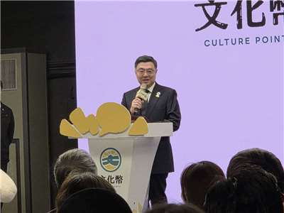 共軍軍演恫嚇台灣，卓榮泰29日出席115年文化幣政策活動記者會前受訪批評，中共此舉是刻意製造台灣內部對立、分化社會。(江昭倫 攝)