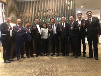 財團法人台港經濟文化合作策進會17日召開經濟合作委員會年度委員會議 (策進會提供)