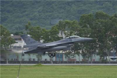 F-16戰機資料照片。 (圖：中央社)