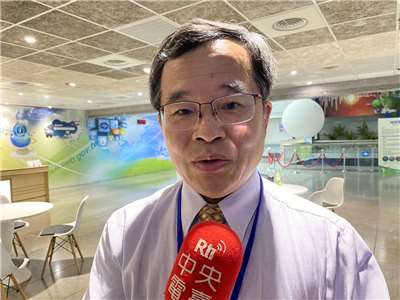 氣象署地震中心主任吳健富。資料照。(吳琍君攝)