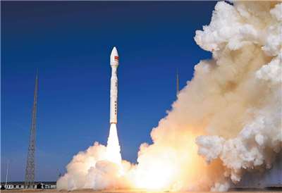 中科宇航(CAS Space)力箭一號遙十一運載火箭10日在酒泉的東風商業航天創新試驗區發射，將9顆衛星送入預定軌道。(圖:中科宇航)