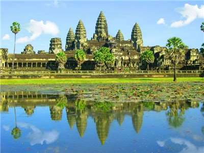 柬埔寨熱門觀光景點吳哥窟。(圖:中央社)