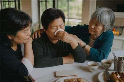 悲傷陪伴，旁人不用勸，勸也沒用。