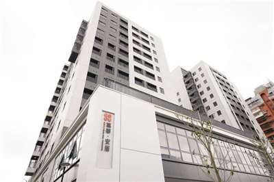 圖為台北市萬華區「萬華安居」社宅外觀。（國家住都中心提供）