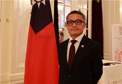 今年8月甫上任的台灣駐瑞士代表王思為，積極曝光台灣，增加瑞士民眾對台灣的深度了解。（駐瑞士代表處提供）