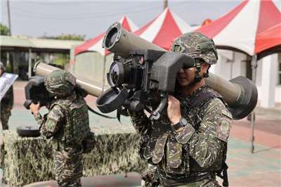 圖為標槍反裝甲飛彈。 (圖：中央社檔案照)