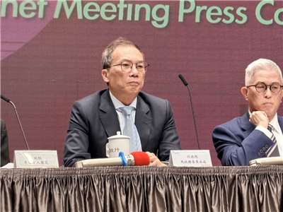 行政院政務委員馬永成。(鄭佑漢 攝)