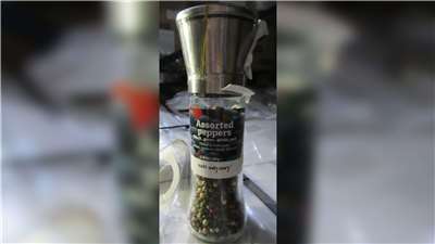 越南進口胡椒驗出蘇丹紅。(圖：食藥署)