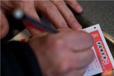 美國威力球（Powerball)平安夜開出史上第二高獎金。資料照片。