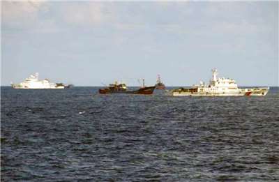 截至9日，日本保安廳已連續25天在釣魚台附近海域發現中國海警船。圖為資料照。(翻攝日本保安廳官網)