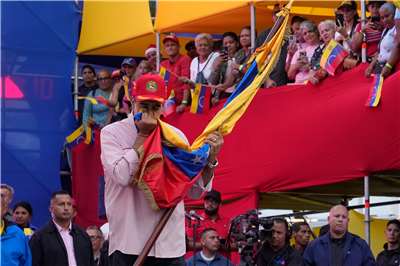 委內瑞拉總統馬杜洛(Nicolas Maduro)。