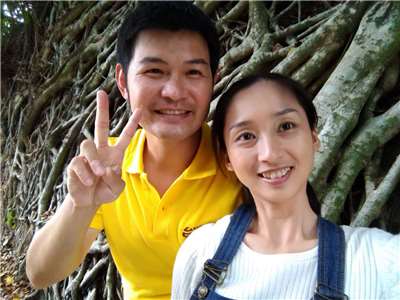 珍儀與毅冠   本照片轉載自八珍冠頭fb 