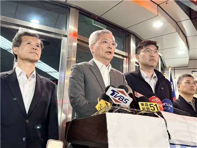 警政署署長張榮興(中)。(鄭佑漢 攝)