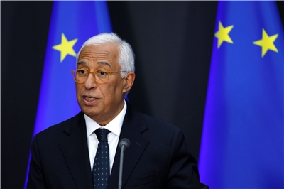 歐洲理事會主席柯斯塔(António Costa)(Antonio Costa)。(美聯社/達志影像)