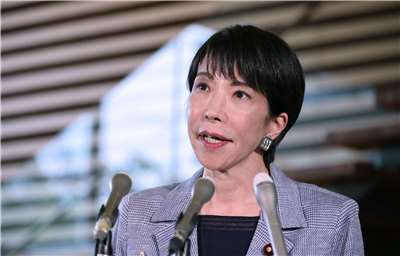 富比世(Forbes)雜誌11日公布2025年度「全球百大最具權勢女性」，首度進榜的日本首相高市早苗排第3名。資料照。(AFP)