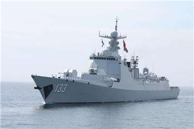 中國近日的海上活動增加。示意圖。