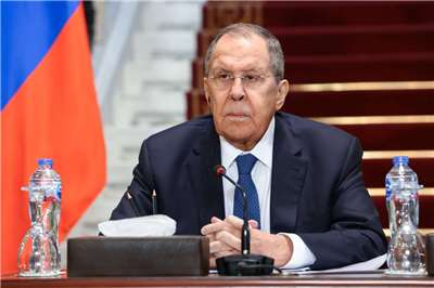 俄羅斯外長拉夫羅夫(Sergei Lavrov)。 (圖:X@mfa_russia)