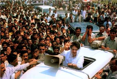 孟加拉前總理吉亞(Khaleda Zia)。資料照。