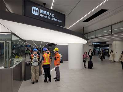 北捷台北車站B3層「再設計」即將完工，實際走訪現場，檢視新設計的可能問題與解方。(饒辰書 攝)