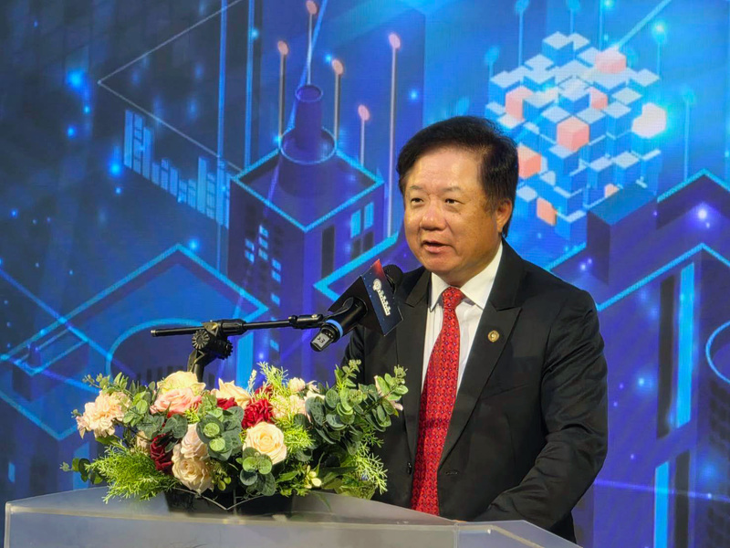 中華電信董事長簡志誠。(圖：中央社)