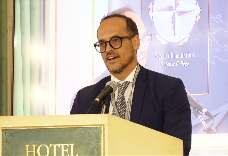 義大利外交部北約與安全戰略辦公室主任羅穆西18日
出席北約防衛學院基金會高階會議時，警示中國角色
是「房間裡的大象」，恐威脅印太區域與歐洲大西洋
聯盟安全。
