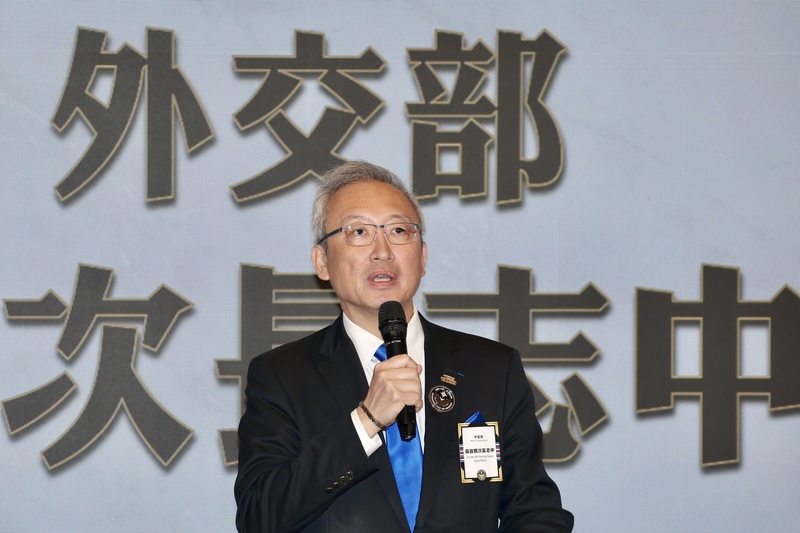 外交部次長吳志中。 (圖：中央社檔案照)