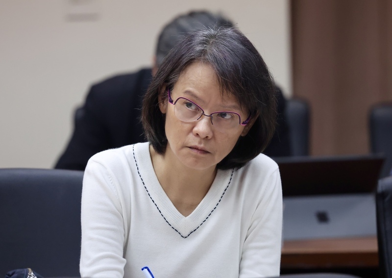 台北市立第一女子高級中學教師區桂芝。(圖：中央社)