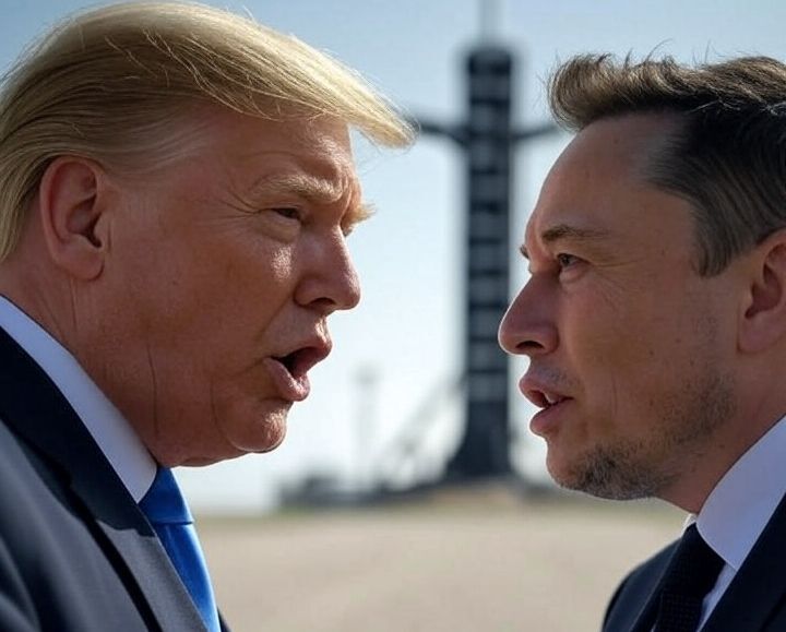 白宮知情消息人士指稱，川普今天並未計畫與馬斯克通話。(示意圖/AI生成)