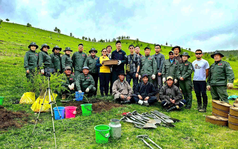 種下7000顆原生樹苗，慈心基金會攜手蒙古鄂爾渾河谷國家公園團隊愛護地球！ episode artwork