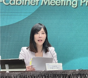 針對文化部推動「文化百典及百大文化基地」，行政院長發言人轉述院長卓榮泰表示，盼讓台灣文化扎根，成為走向國際的文化坐標。(鄭佑漢 攝)