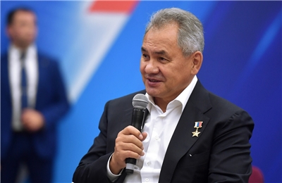 俄國國安會秘書長蕭依古指出，北韓將派遣1,000名掃雷人員和5,000名軍事建築工人前往庫斯克州。(美聯社/達志影像)