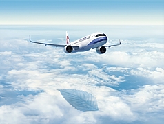 華航CI186釜山降錯跑道 運安會證實。示意圖。
