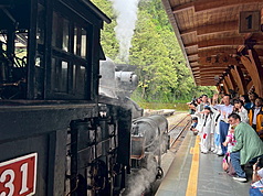 LG
嘉義縣推暑假親子鐵道旅遊（2）
嘉義縣文化觀光局今年暑假舉辦「嘉義親子鐵道旅
遊」，推出限定14趟阿里山蒸汽火車頭體驗行程。
（嘉義縣文觀局提供）
中央社記者蔡智明傳真  114年6月7日
