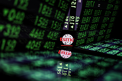  台股30日收盤下跌324點，收22256點。(中央社資料照片)
