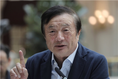 華為技術有限公司總裁任正非。(AP/達志影像)