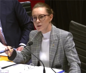 澳洲新南威爾斯州藝術、創新、數位政府暨24小時經濟事務助理影子廳長孟若(Jacqui Munro)。 (圖擷自IG@thehonjacquimunromlc)