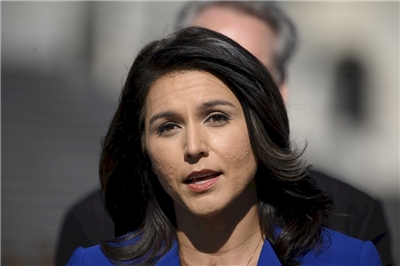 美國國家情報總監加巴德(Tulsi Gabbard)。 (檔案照)