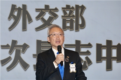 外交部次長吳志中。 (圖：中央社檔案照)