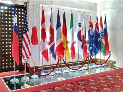 G7領袖峰會會後發表「主席總結」強調維護台海和平穩定重要性，外交部長林佳龍對此表達高度歡迎與感謝 (央廣檔案/記者王照坤 攝)