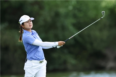 台灣高爾夫女將徐薇淩。(中央社資料照片)