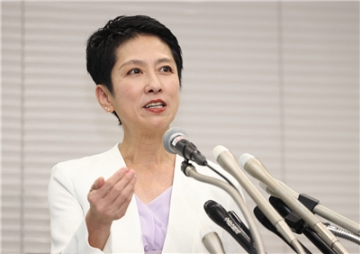 台裔前參議員蓮舫。(AFP)