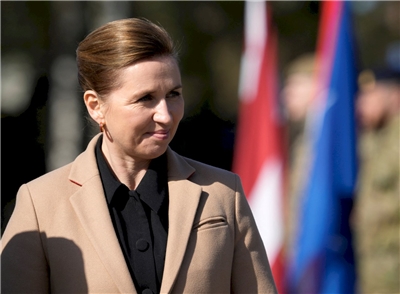 丹麥總理佛瑞德里克森(Mette Frederiksen)。（路透社/達志影像）